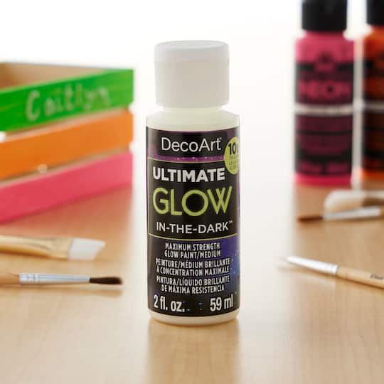 DecoArt® Ultimate Glow-In-The-Dark™ Paint, 2oz.